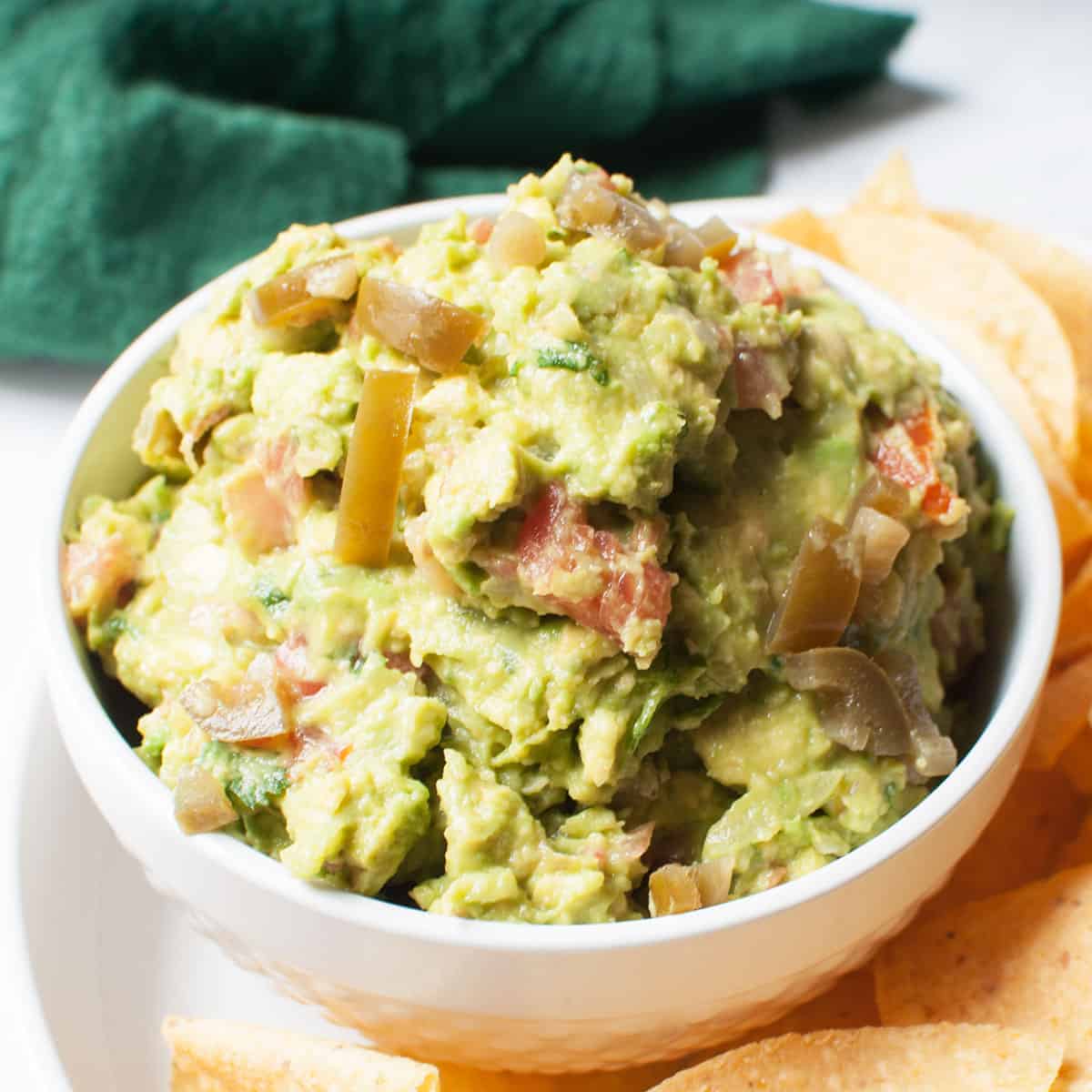 guacamole with pickled jalapenos 2