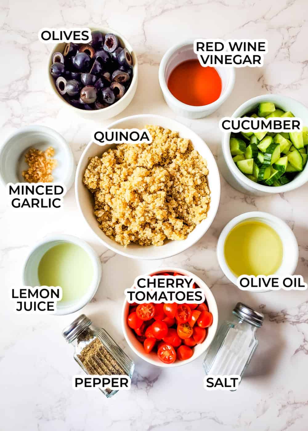 ingredients quinoa salad