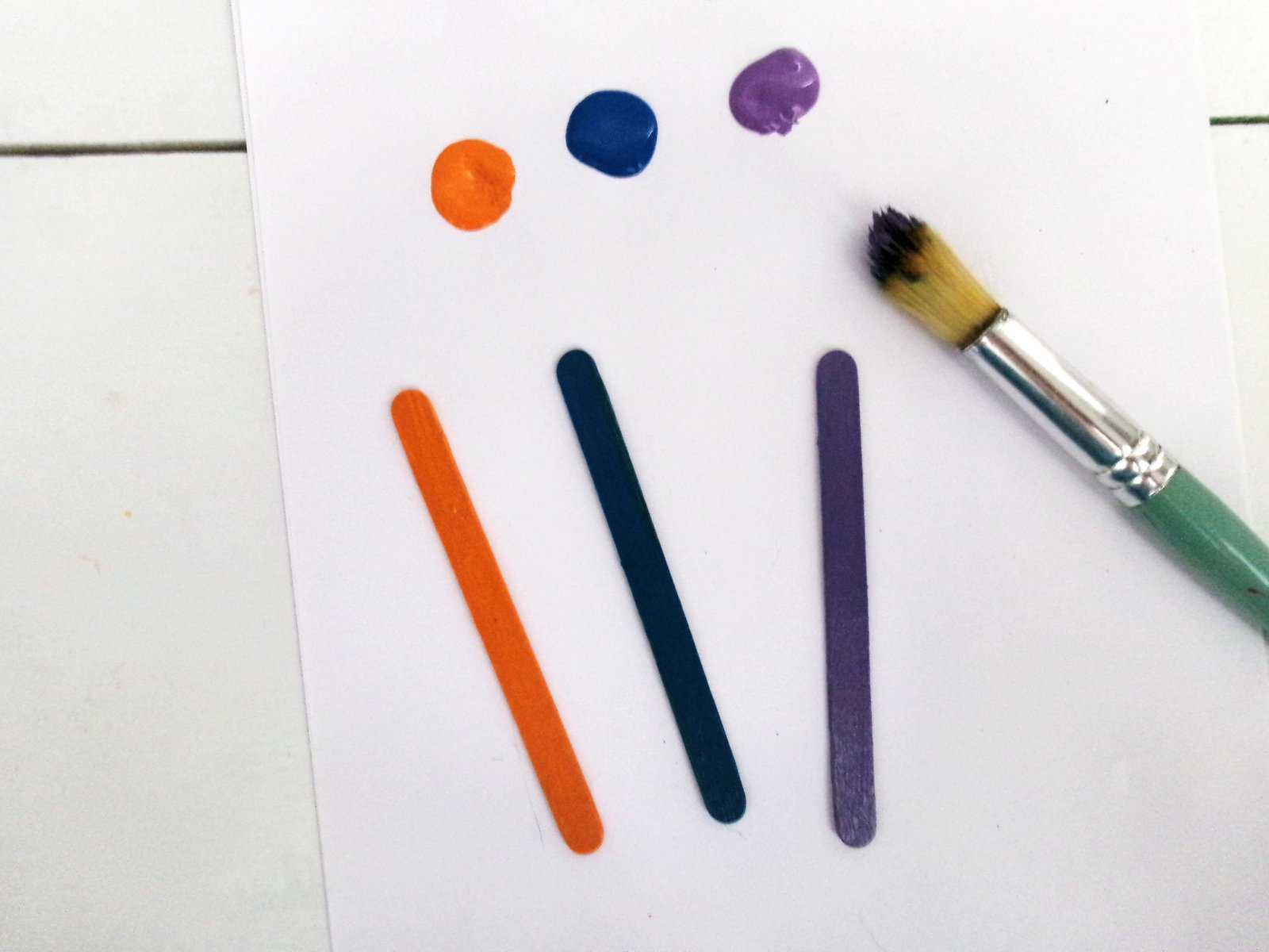 Colored Pencils Craft - A Crazy Family
