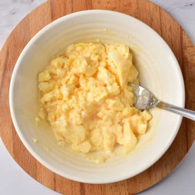 Easy Scrambled Eggs in the Microwave - A Crazy Family