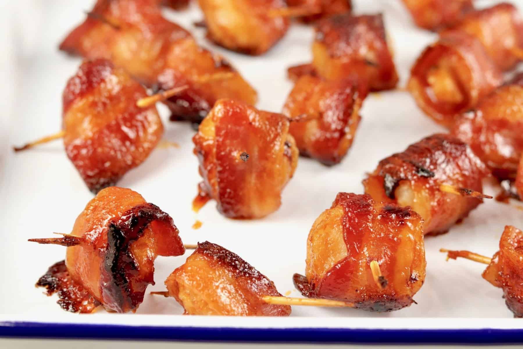 Bacon Wrapped Water Chestnuts Recipe Image H scaled scaled 1