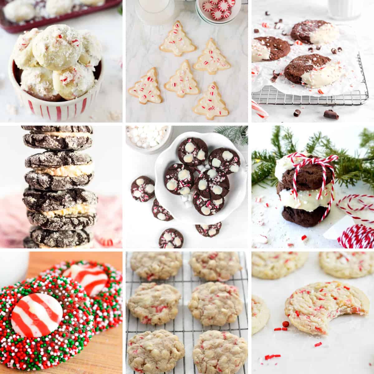 christmas peppermint cookies