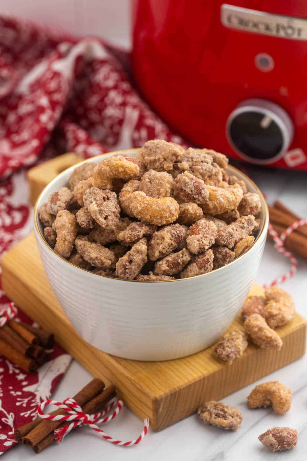 crockpot candied nuts 4