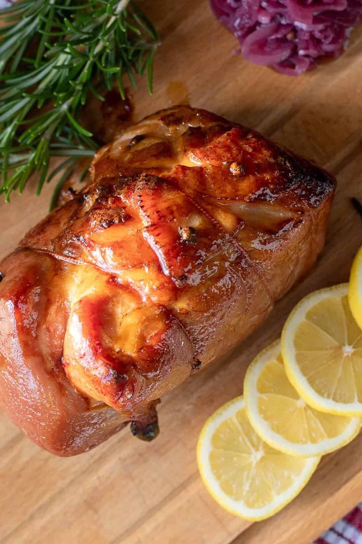 6. Honey Glazed Baked Ham_