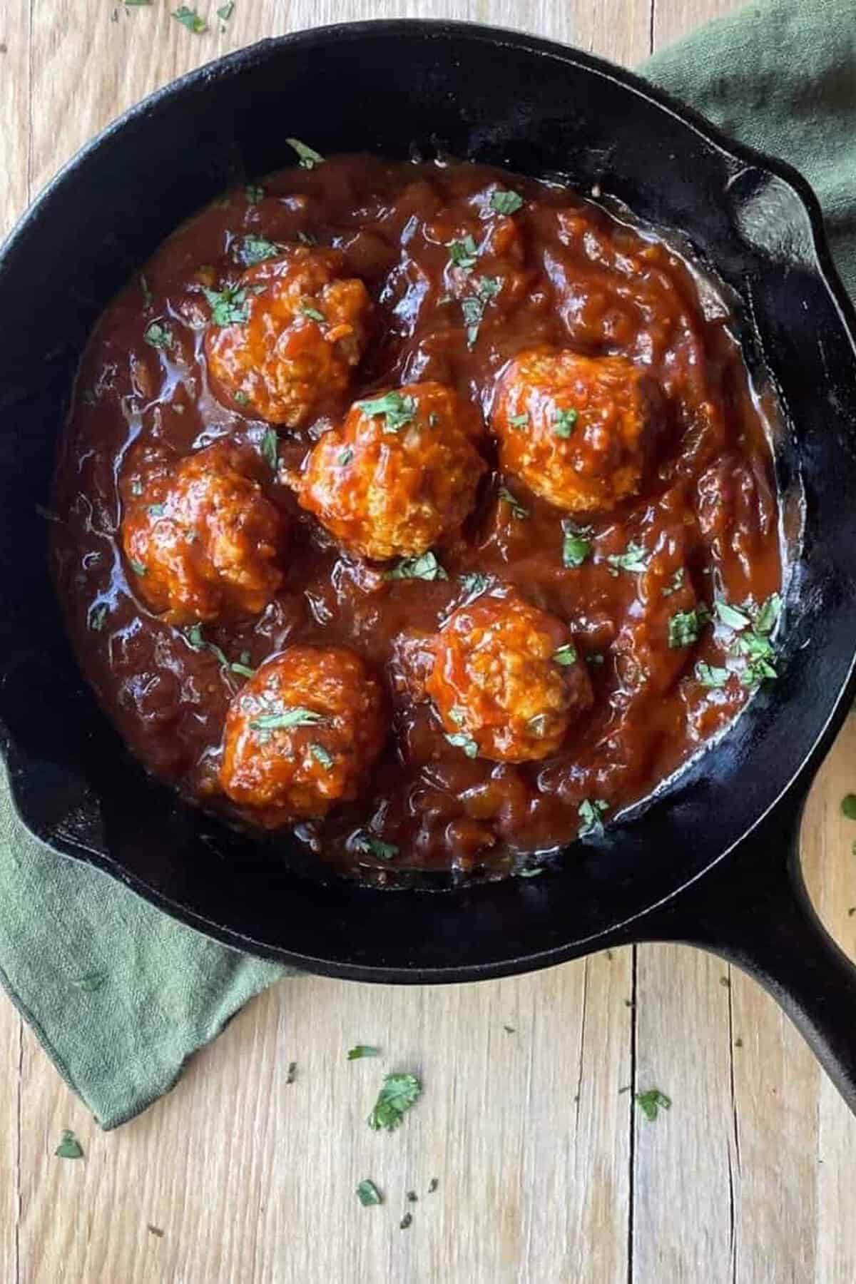 7. BBQ Chicken Meatballs _