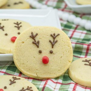 reindeer sugar cookies
