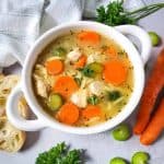 Chicken Orzo Soup Set 5 2