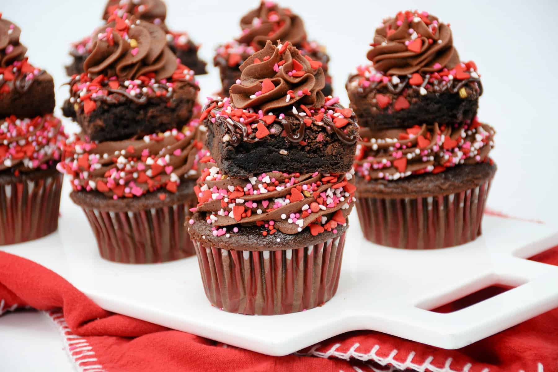 Chocolate Brownie Cupcakes scaled 1