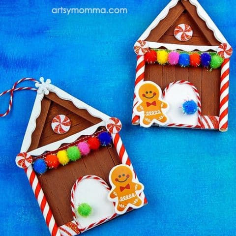 Gingerbread House Ornament Made With Popsicle Sticks.jpg
