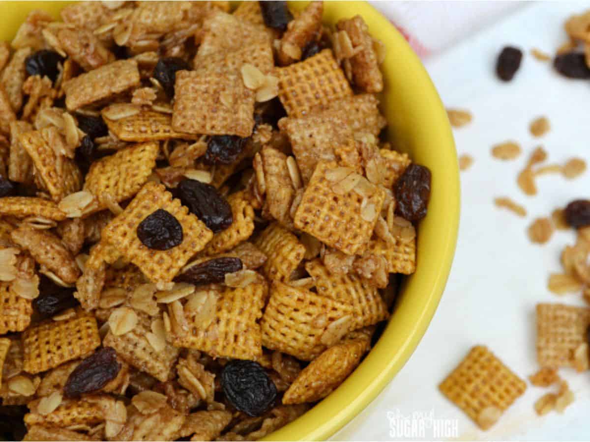 Oatmeal Raisin Cookie Chex Snack Mix