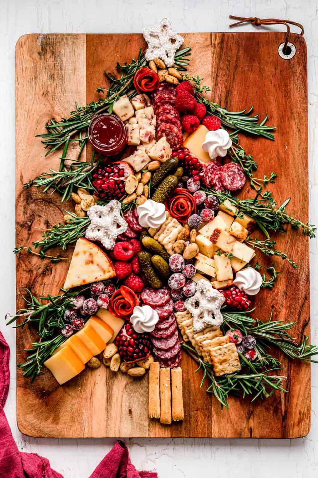 11 Festive Christmas Tree Charcuterie Board Ideas A Crazy Family