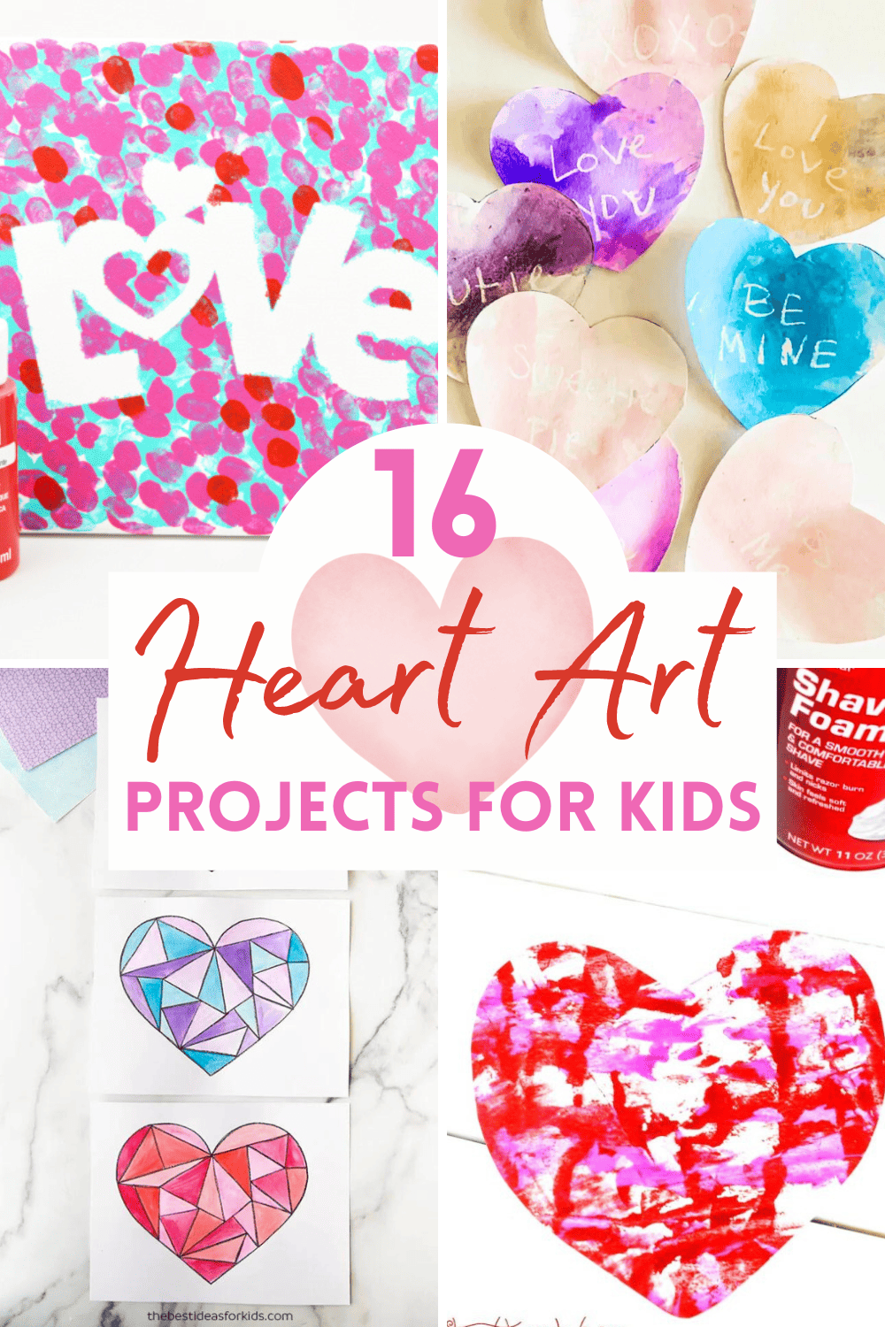 Heart Art Projects Pinterest