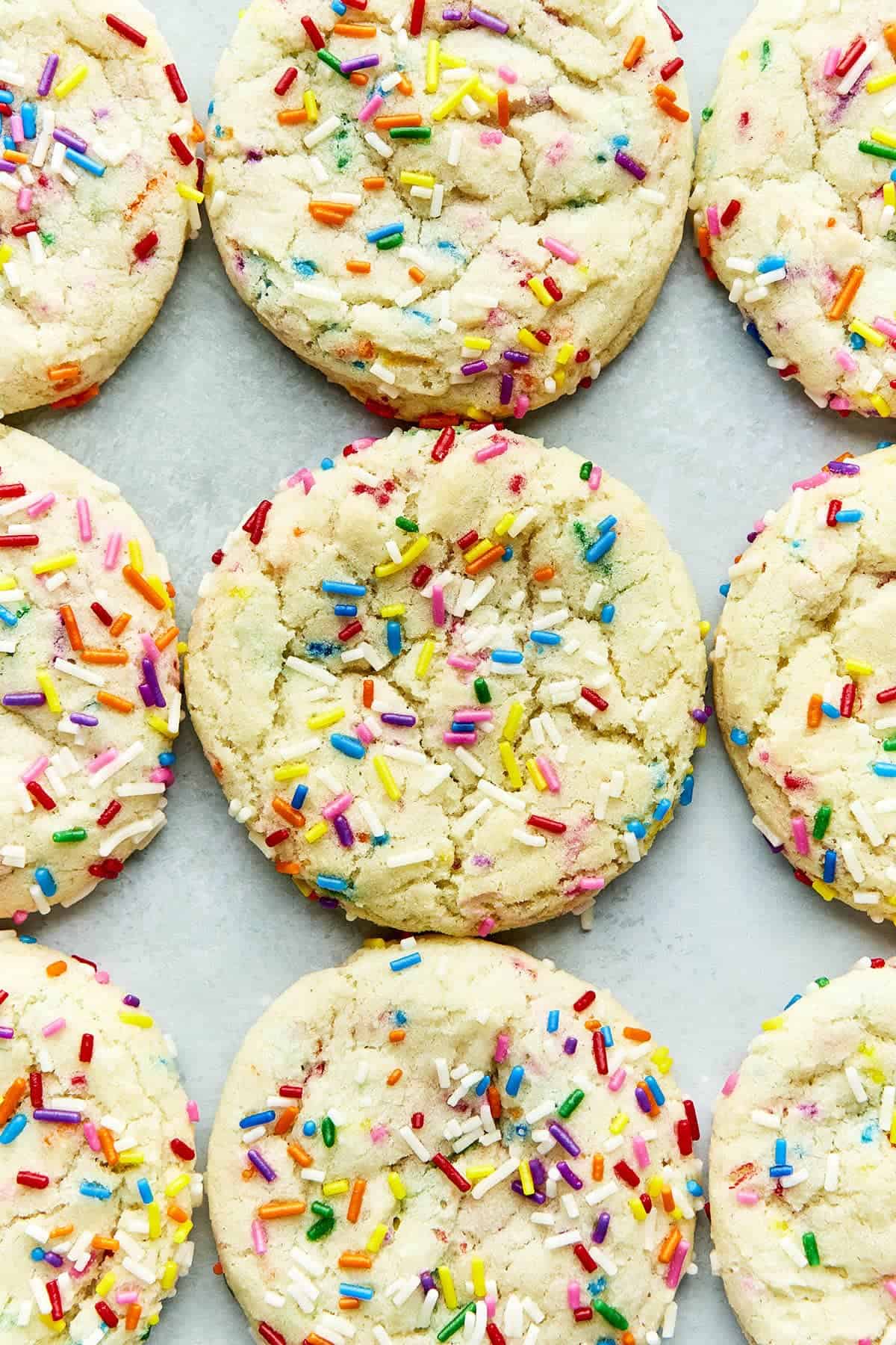 Sugar Cookies With Sprinkles 10