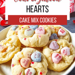 Conversation Hearts Cake Mix Cookies (1)