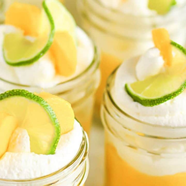 No Bake Mango Lime Pie in mason jars.jpg