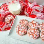 Strawberry Crinkle Cool Whip Cookies Set 3 – 3