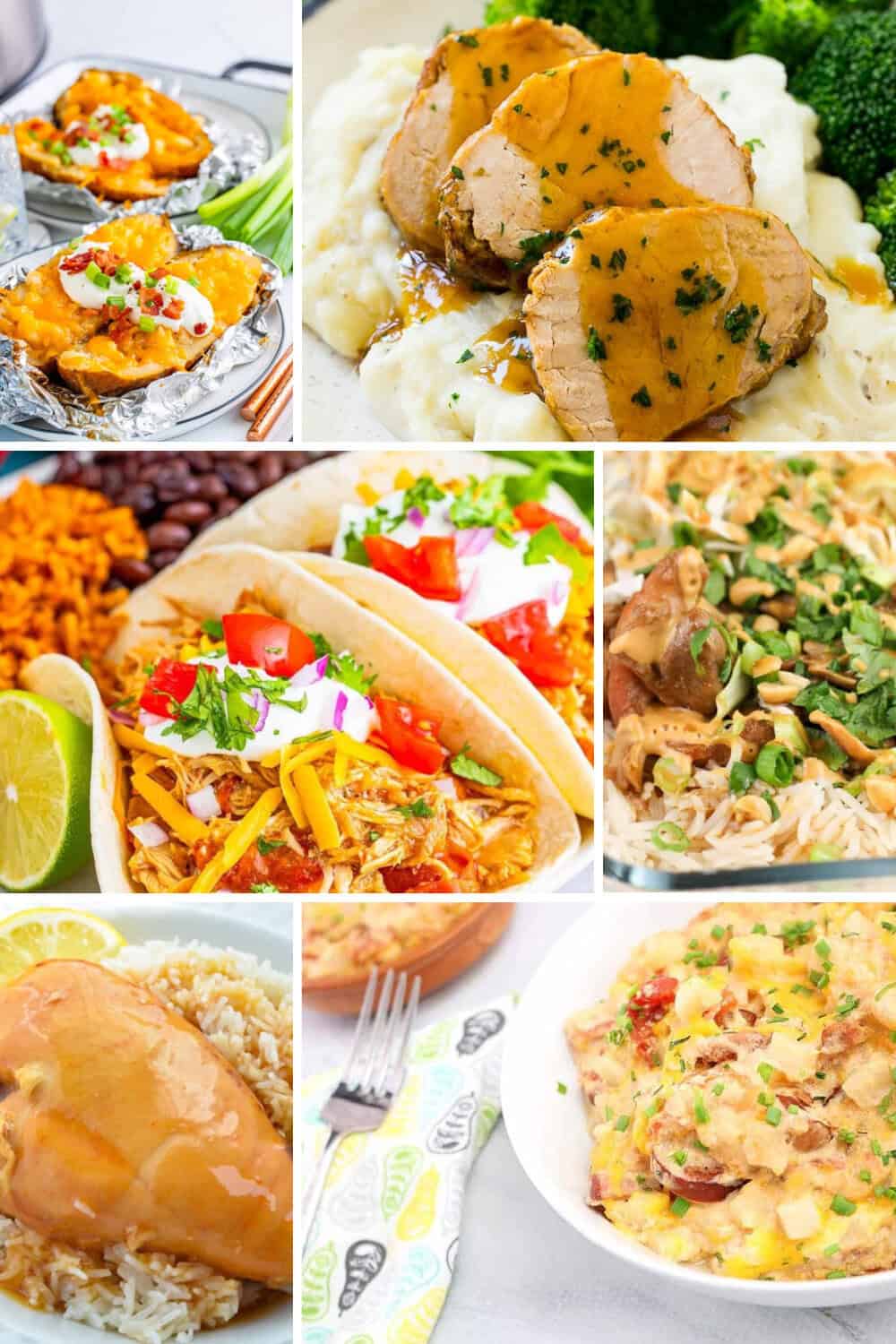 summer slow cooker recipes featured