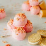 strawberry shortcake truffles