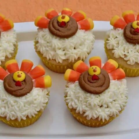Easy Thanksgiving Turkey Cupcakes 9