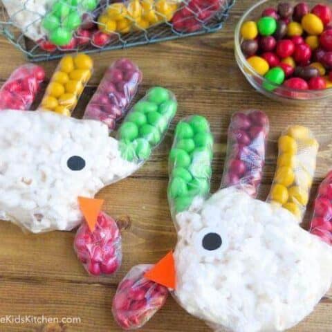 Turkey Hand Snack