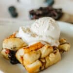 blueberry cobbler featured