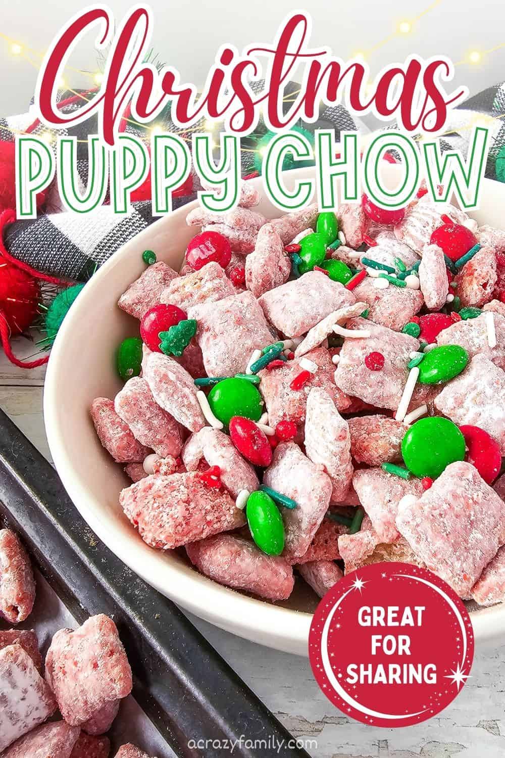 christmas puppy chow