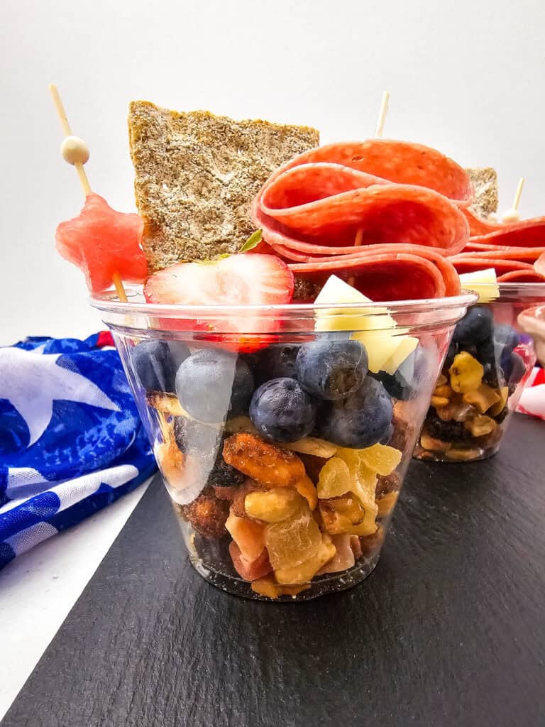 Red White and Blue Charcuterie Cups set 3 – 3