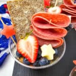 Red White and Blue Charcuterie Cups set 3 – 4