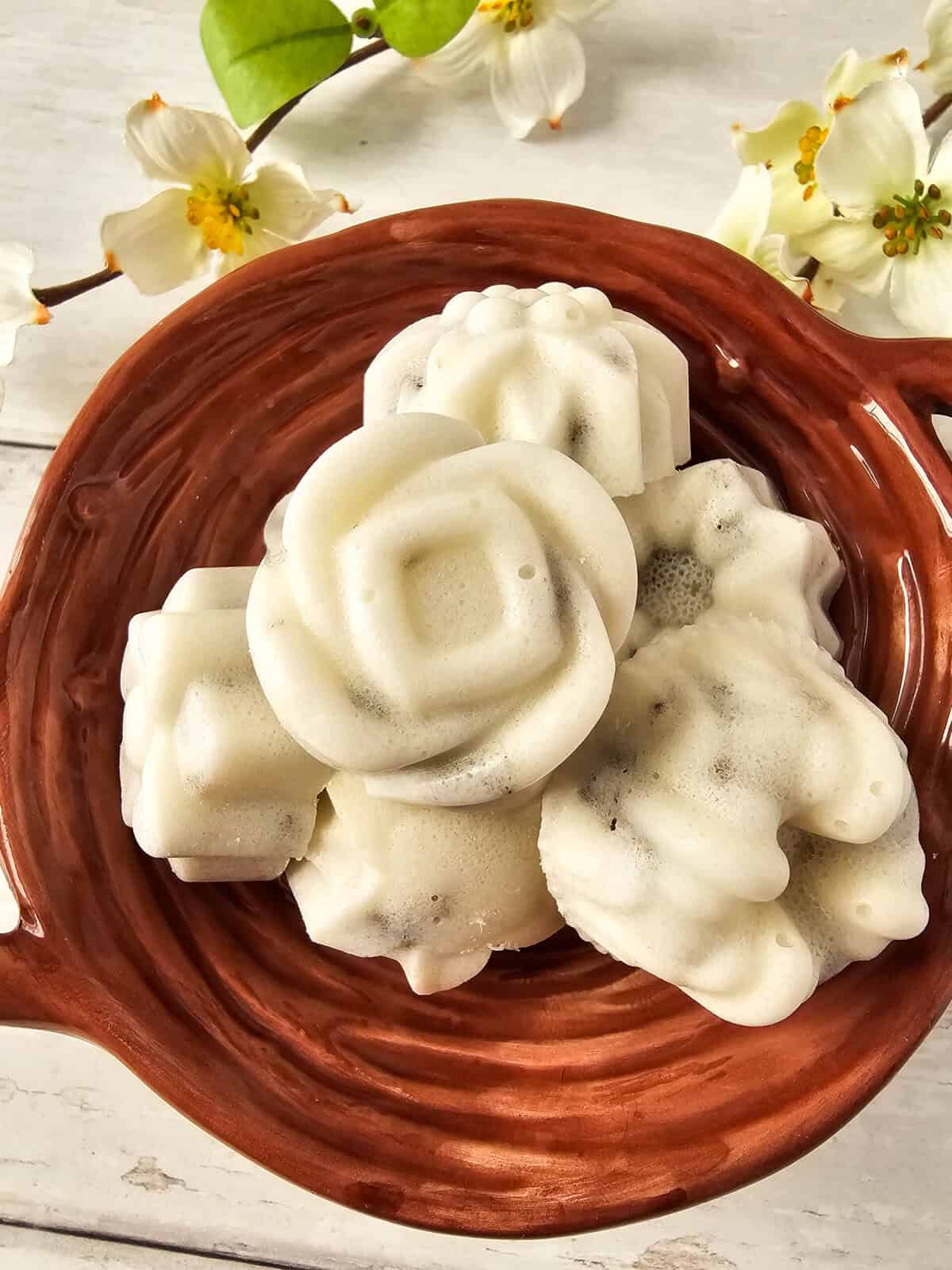 Rose Sugar Scrub Bars Set 2 – 3