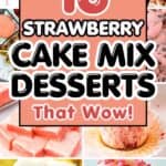 strawberry cake mix recipes