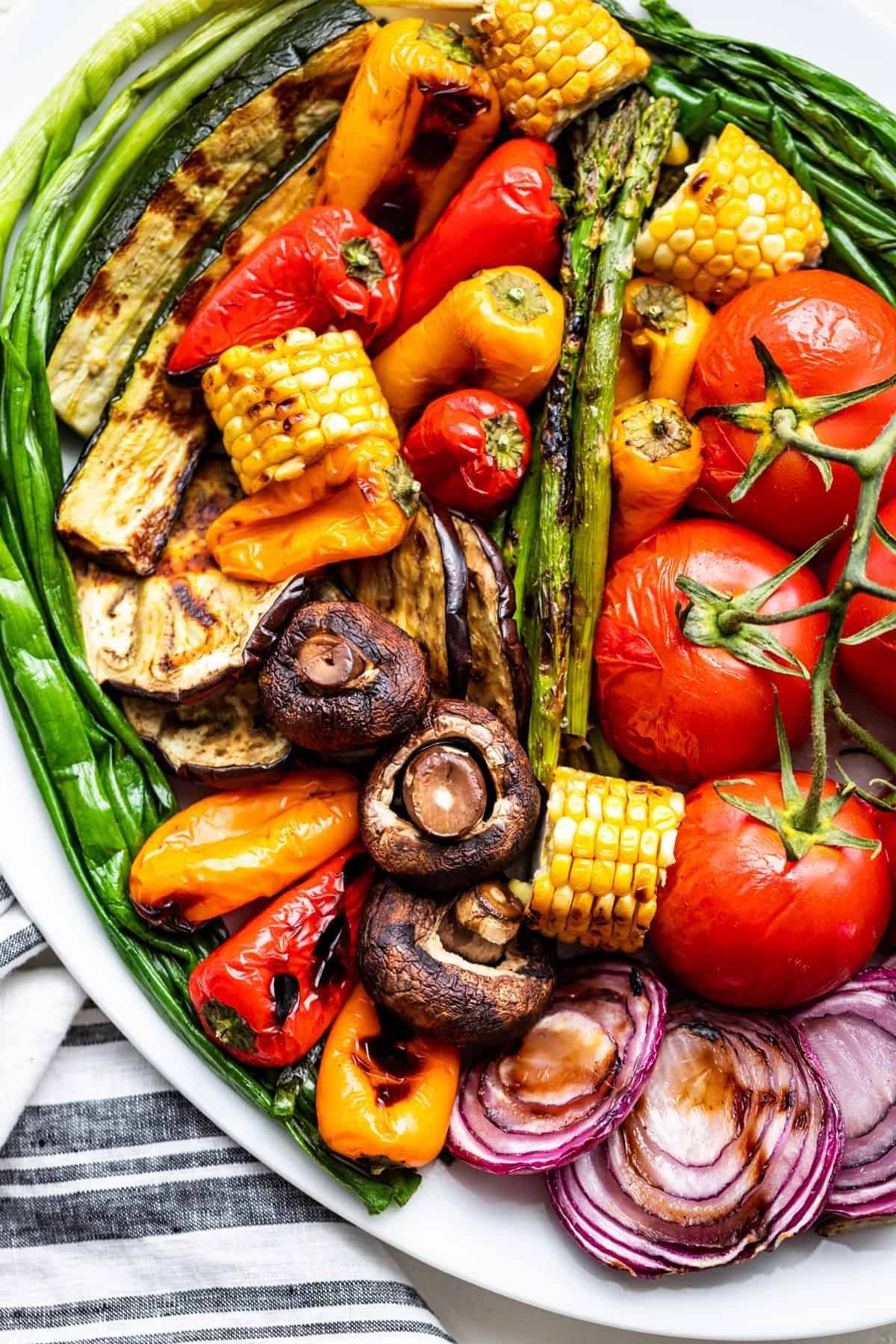 16. Grilled Vegetables