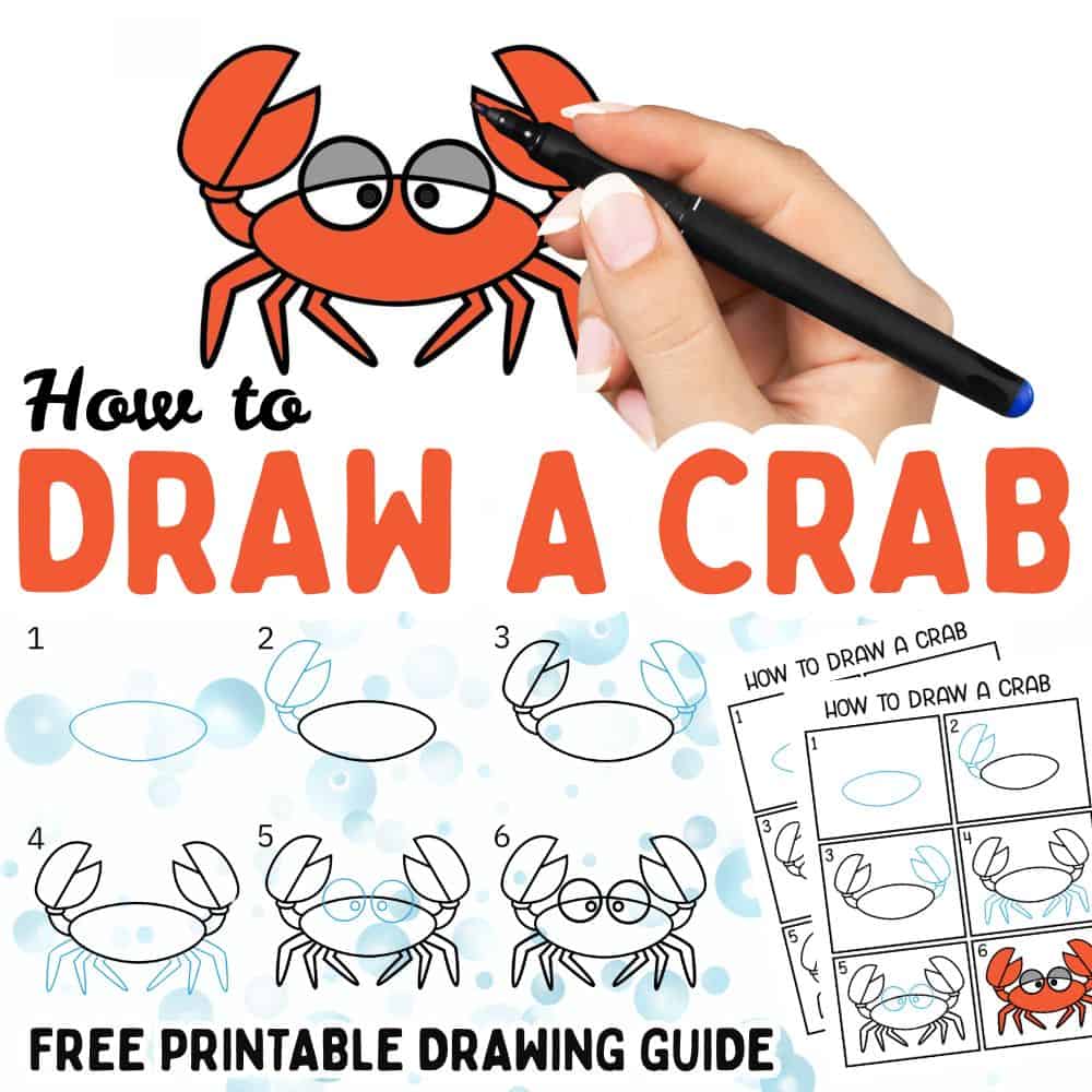 How to draw a crab (1)
