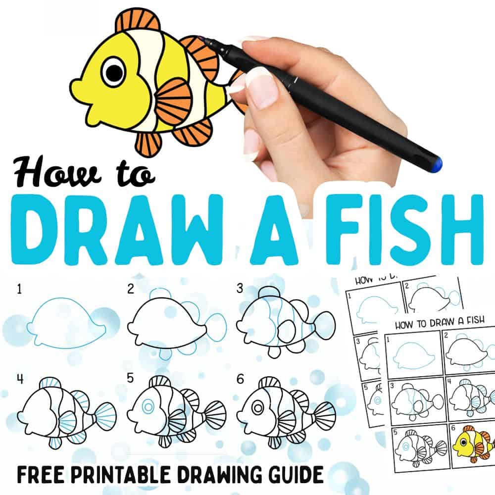How to draw a fish (1)