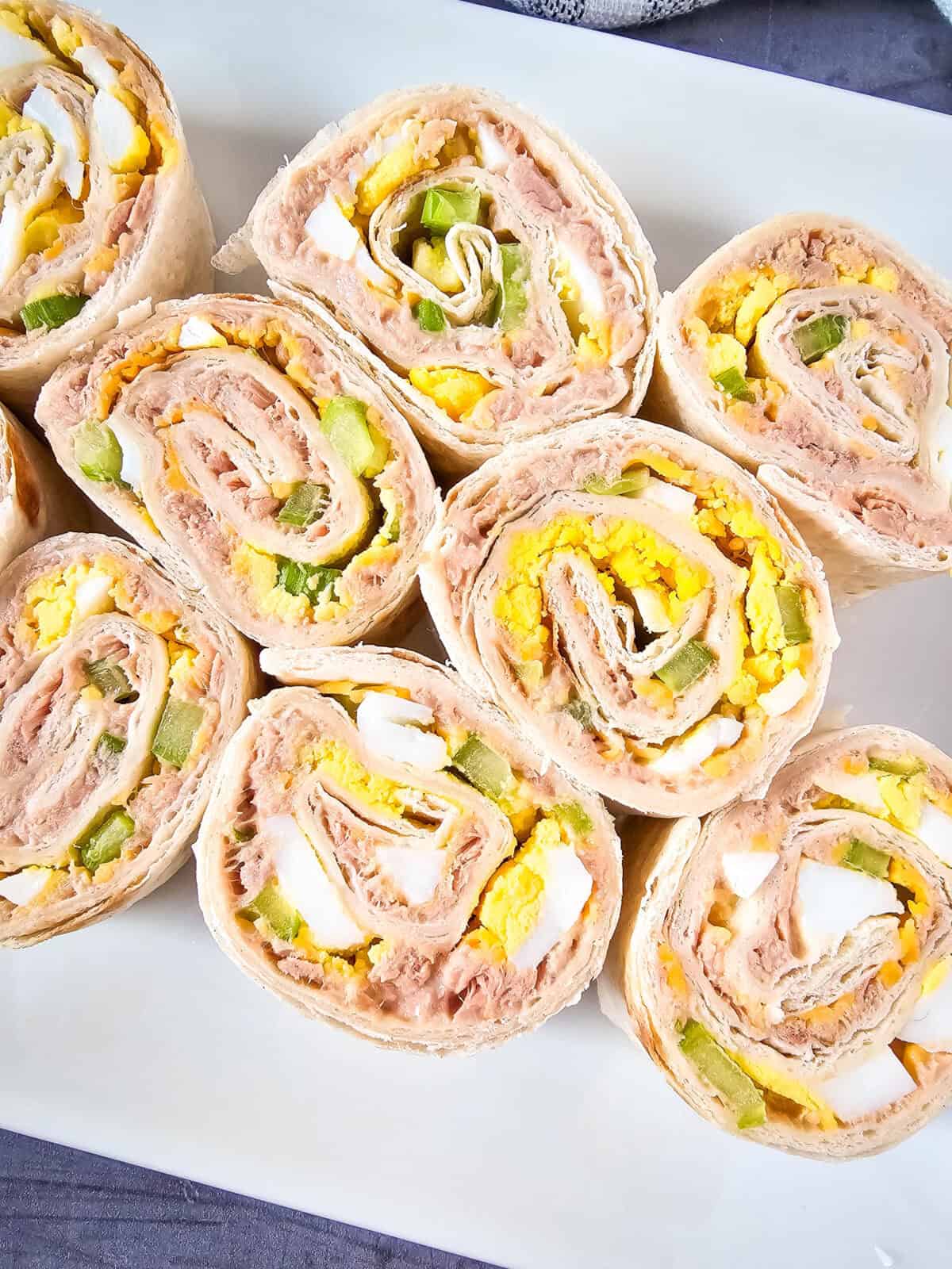 Tuna Salad Pinwheels set 5 – 3