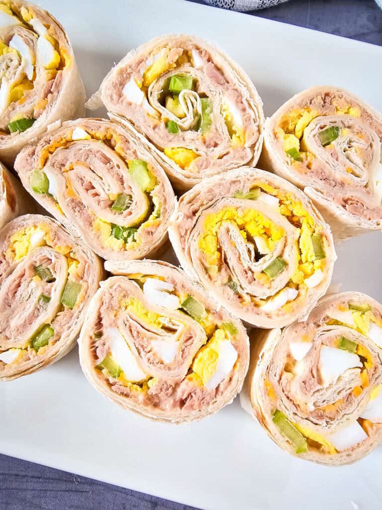 Tuna Salad Pinwheels set 5 – 3
