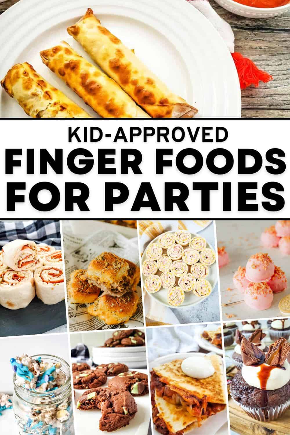 kid finger party foods