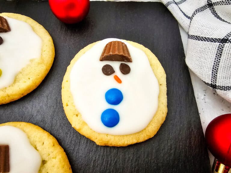 Melted Snowman Sugar Cookies set 4 – 6