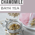 Oatmeal and Chamomile Bath Tea pin (2)