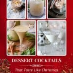 christmas dessert cocktails