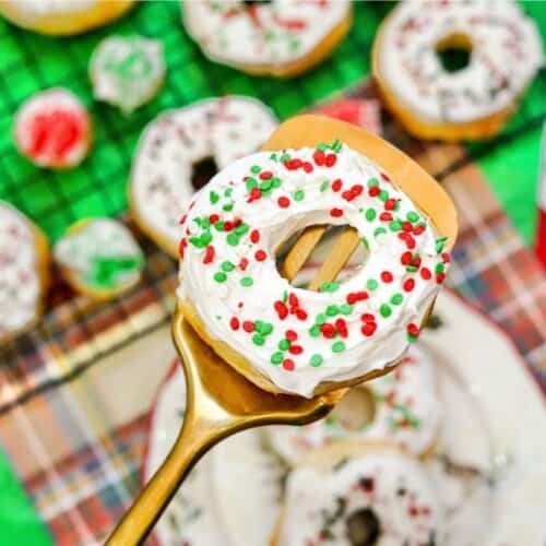 christmas donuts