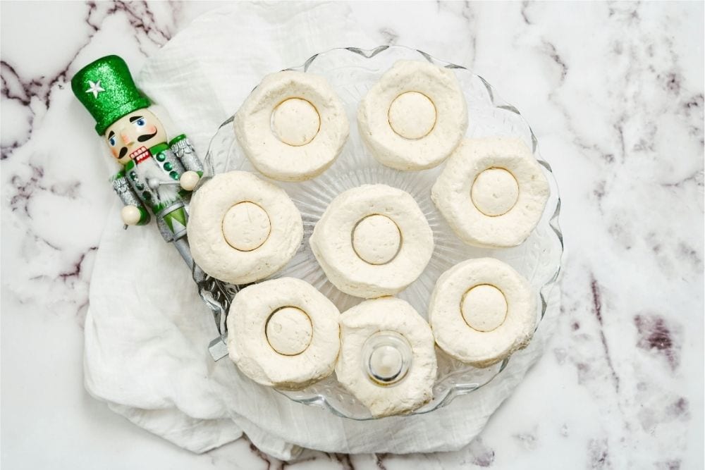 christmas donuts process 1