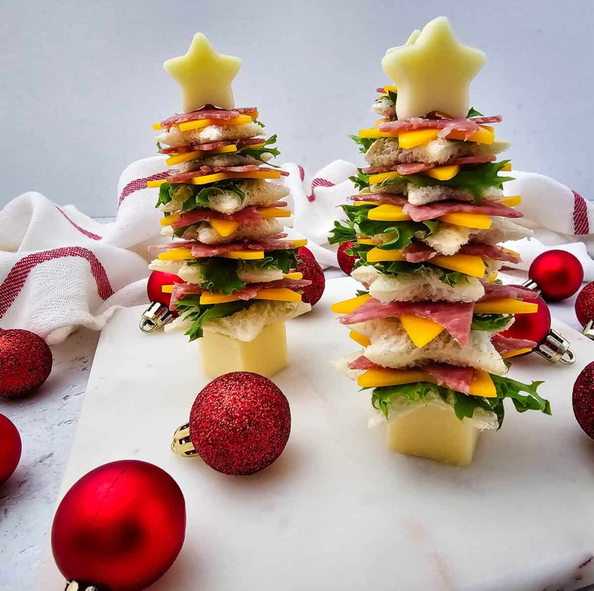 Star Christmas Tree Sandwiches set 4 &ndash; 5