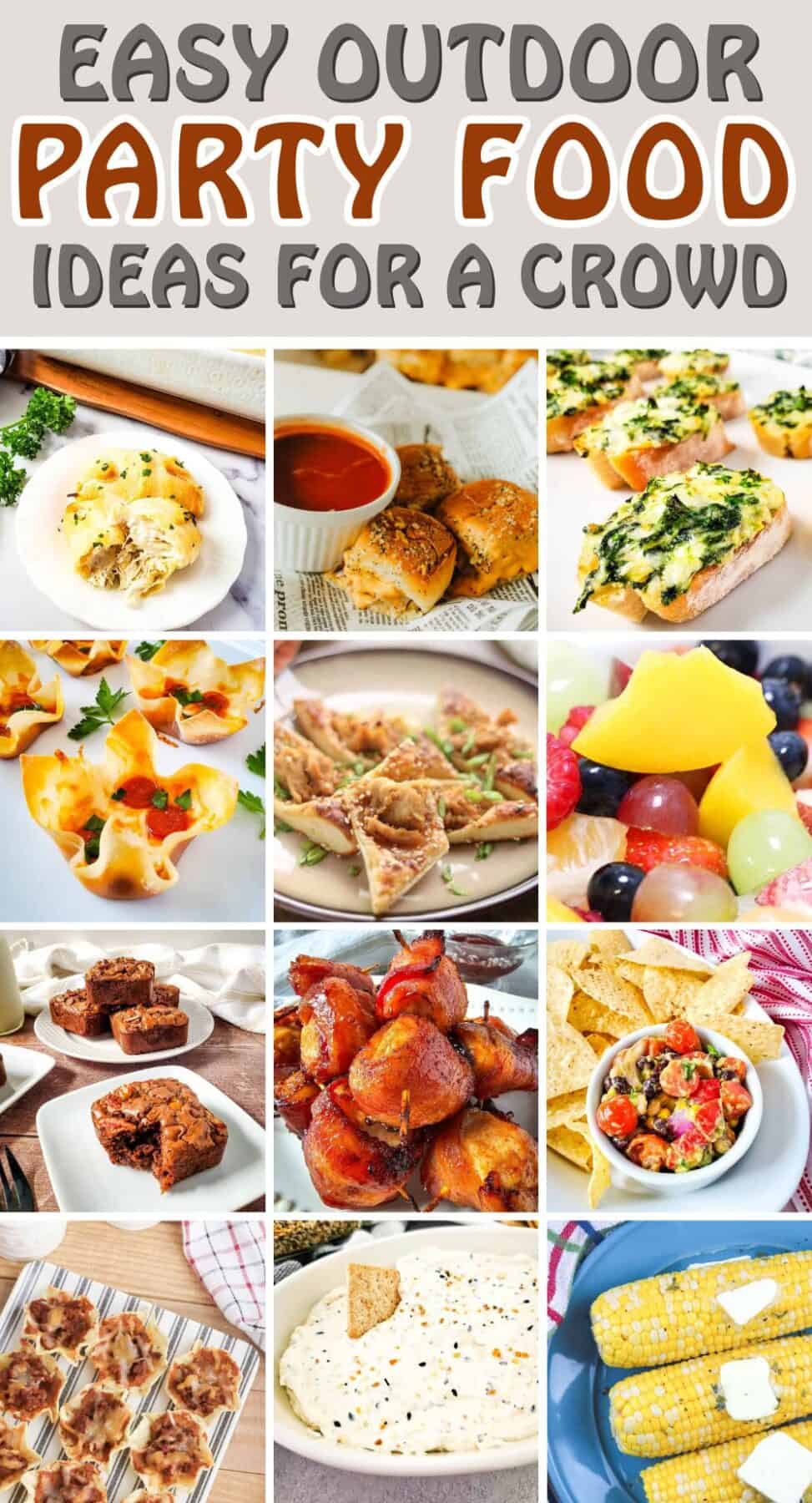 Outdoor Party Food Ideas for a Crowd