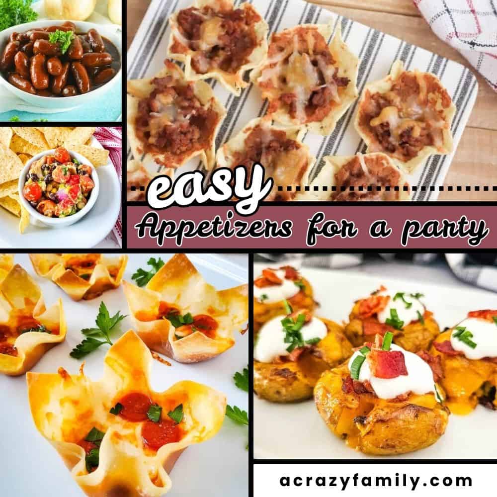 easy appetizers for a party