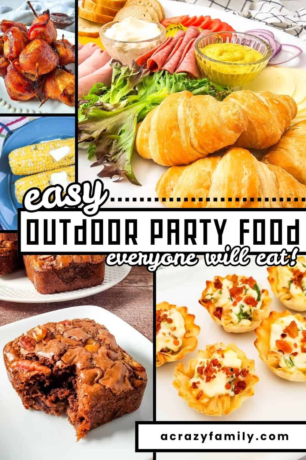 outdoor party food