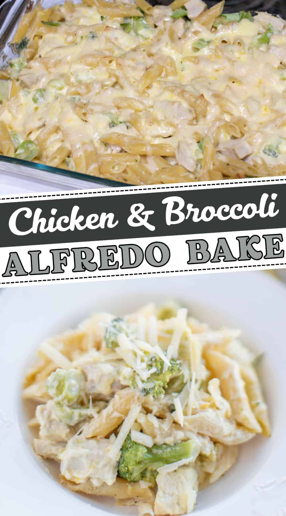 chicken broccoli alfredo bake