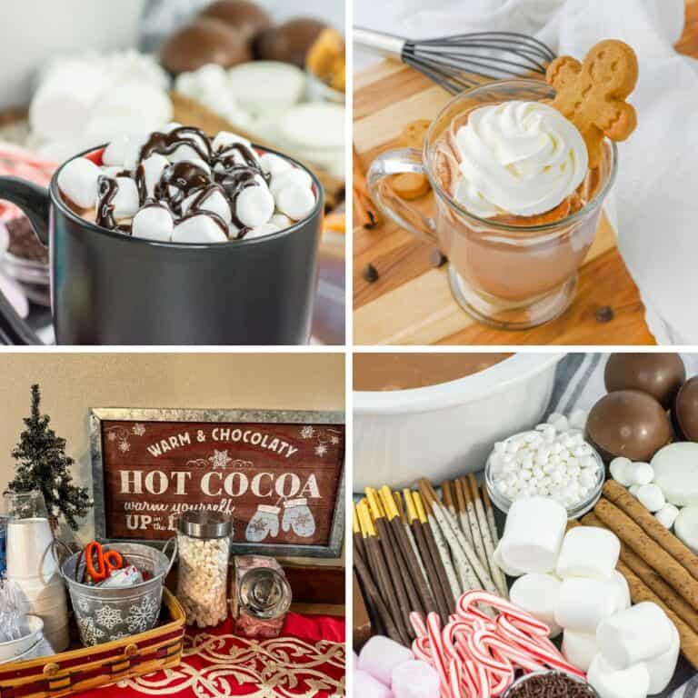 hot chocolate bar
