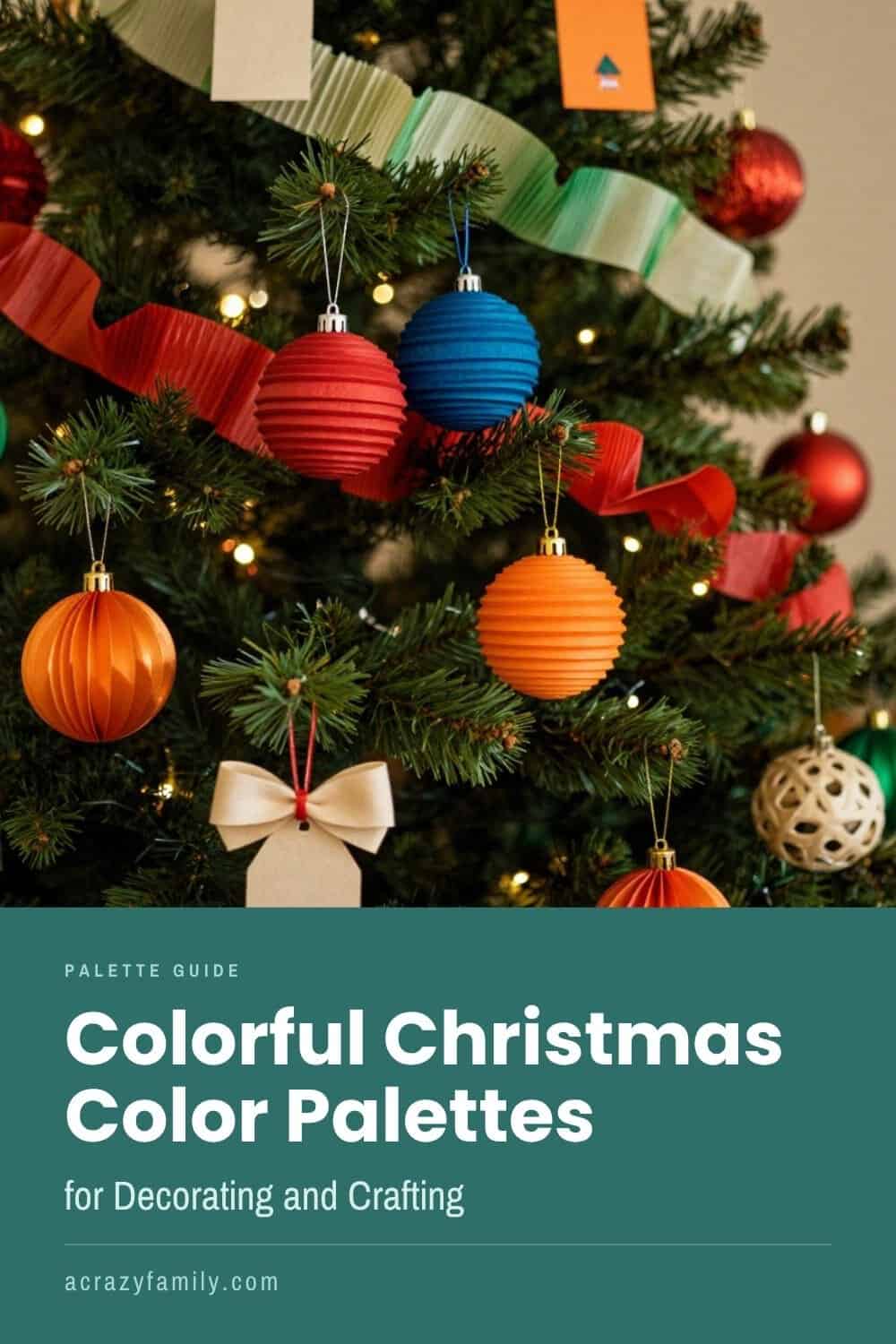 Colorful Christmas Color Palettes