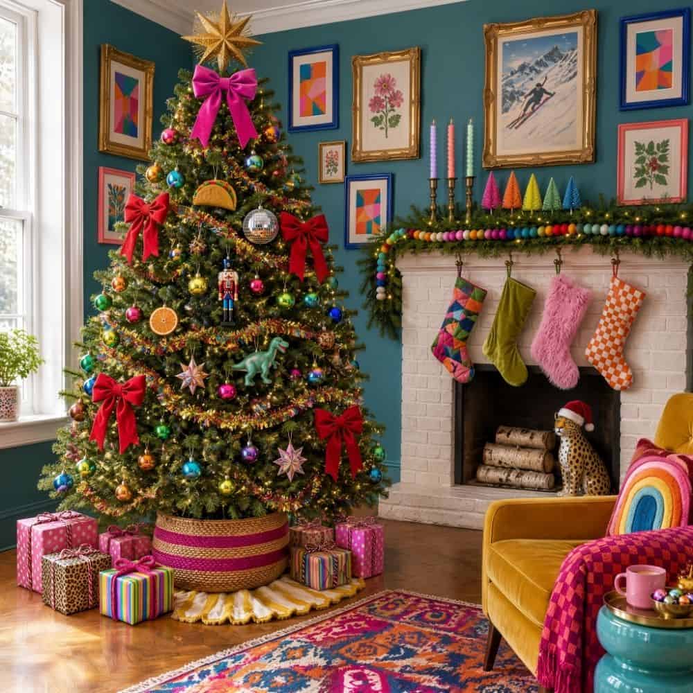 Maximalist Eclectic Christmas (1)