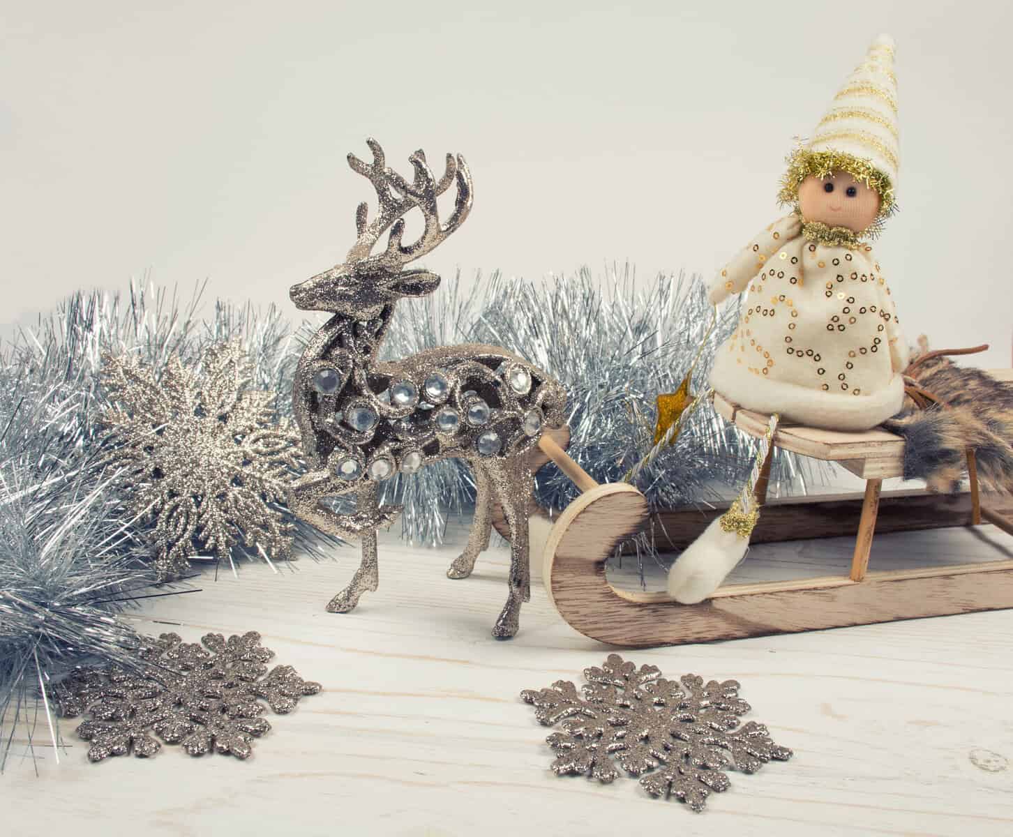 christmas elf on a christmas Depositphotos_302903382_L